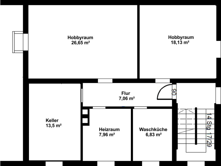 Grundriss-Kellergeschoss